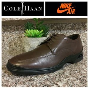 Cole Haan x Nike Air Tech Leather Lace Up Oxfords